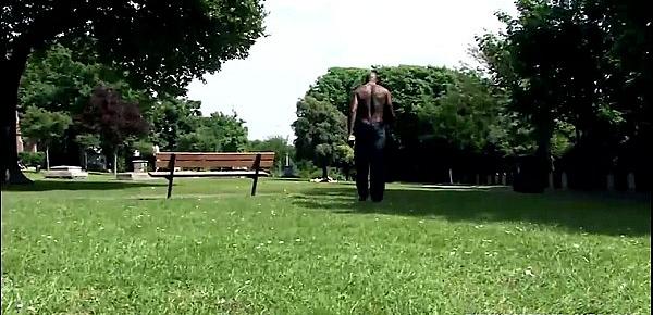  Picking up a hot milf housewife in the park